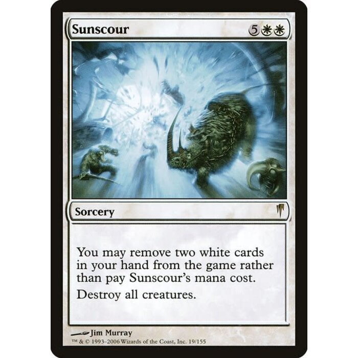 Magic: The Gathering Sunscour (019) Heavily Played