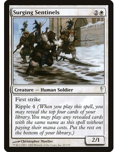 Magic: The Gathering Surging Sentinels (020) Moderately Played