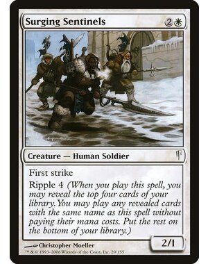 Magic: The Gathering Surging Sentinels (020) Moderately Played