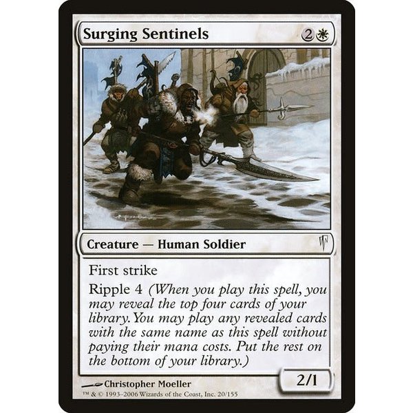 Magic: The Gathering Surging Sentinels (020) Moderately Played