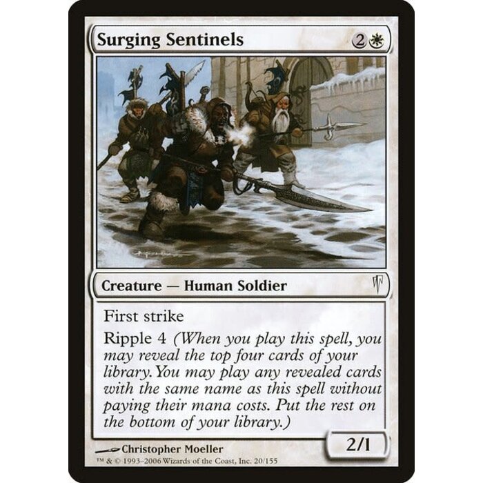 Magic: The Gathering Surging Sentinels (020) Moderately Played
