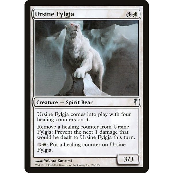 Magic: The Gathering Ursine Fylgja (022) Moderately Played