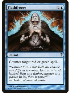 Magic: The Gathering Flashfreeze (033) Damaged