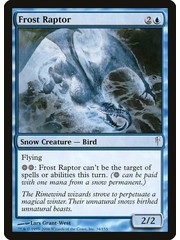 Magic: The Gathering Frost Raptor (034) Damaged
