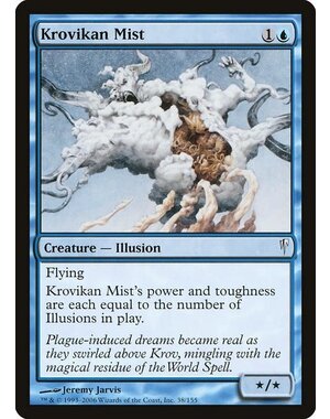 Magic: The Gathering Krovikan Mist (038) Moderately Played