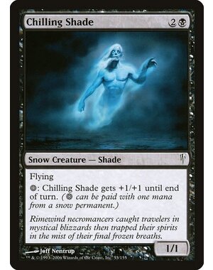 Magic: The Gathering Chilling Shade (053) Heavily Played