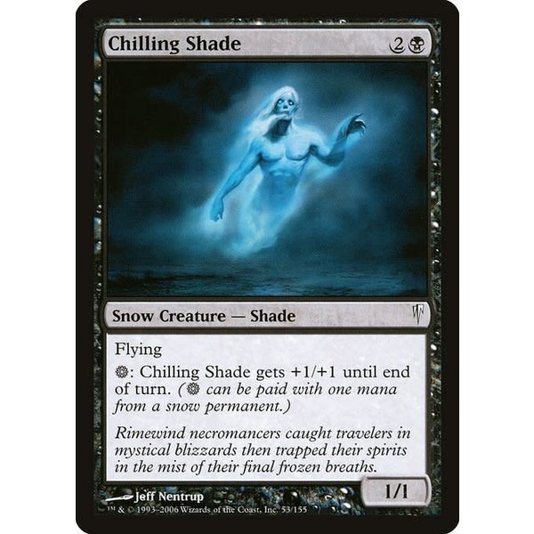 Magic: The Gathering Chilling Shade (053) Heavily Played