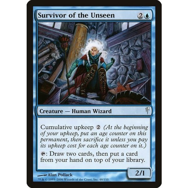 Magic: The Gathering Survivor of the Unseen (048) Heavily Played