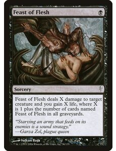 Magic: The Gathering Feast of Flesh (056) Damaged