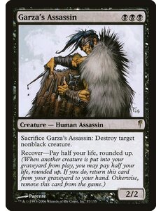 Magic: The Gathering Garza's Assassin (057) Heavily Played