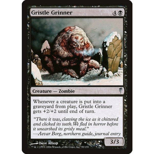 Magic: The Gathering Gristle Grinner (059) Damaged