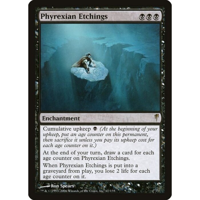 Magic: The Gathering Phyrexian Etchings (067) Heavily Played