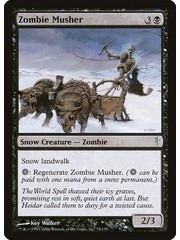 Magic: The Gathering Zombie Musher (075) Heavily Played Foil
