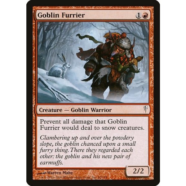 Magic: The Gathering Goblin Furrier (082) Moderately Played