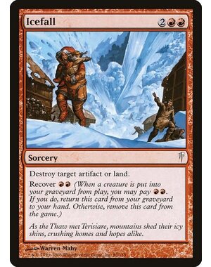 Magic: The Gathering Icefall (085) Moderately Played
