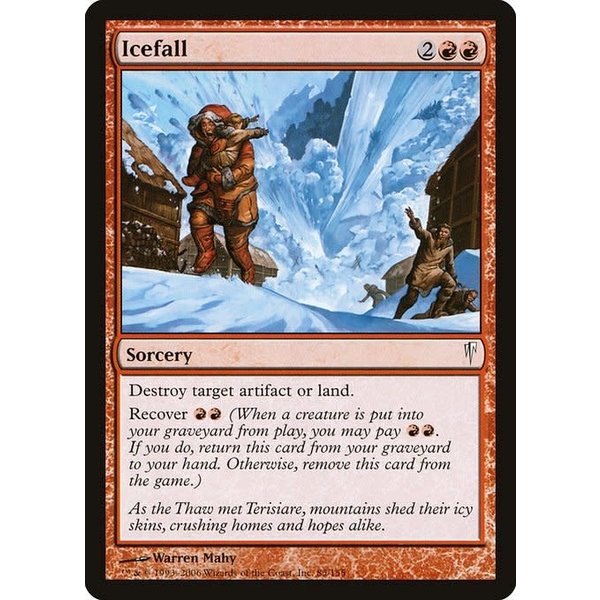 Magic: The Gathering Icefall (085) Moderately Played