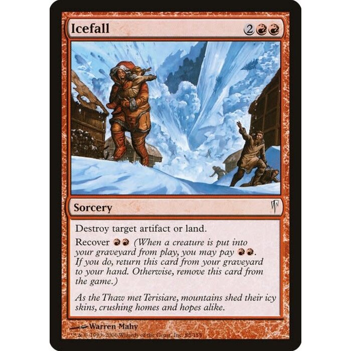 Magic: The Gathering Icefall (085) Moderately Played