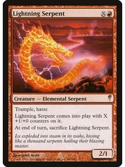 Magic: The Gathering Lightning Serpent (088) Heavily Played