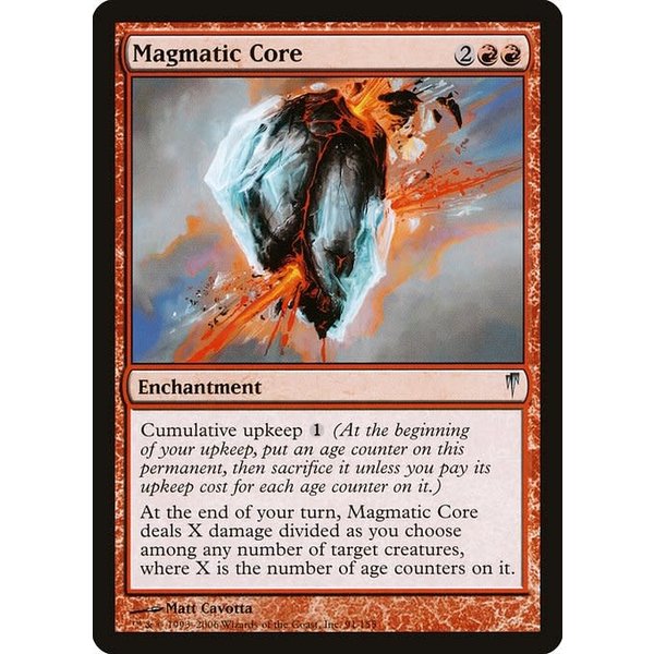 Magic: The Gathering Magmatic Core (091) Moderately Played