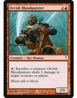 Magic: The Gathering Orcish Bloodpainter (094) Moderately Played