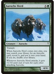 Magic: The Gathering Aurochs Herd (103) Moderately Played