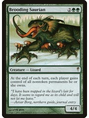 Magic: The Gathering Brooding Saurian (106) Heavily Played