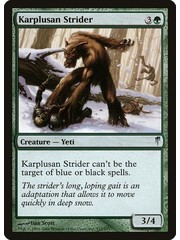 Magic: The Gathering Karplusan Strider (112) Heavily Played Foil
