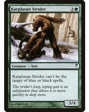 Magic: The Gathering Karplusan Strider (112) Heavily Played Foil