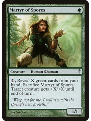 Magic: The Gathering Martyr of Spores (113) Moderately Played Foil