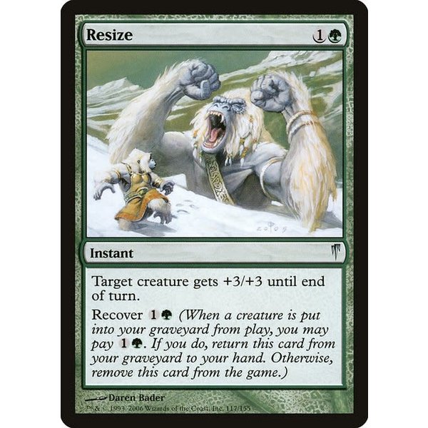 Magic: The Gathering Resize (117) Moderately Played