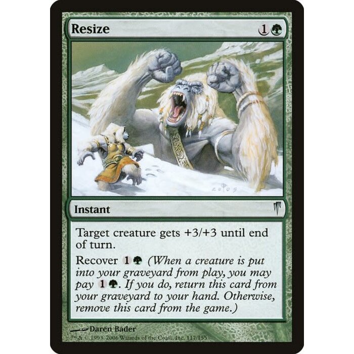 Magic: The Gathering Resize (117) Moderately Played