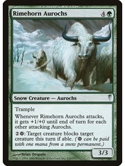 Magic: The Gathering Rimehorn Aurochs (118) Damaged