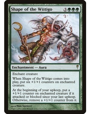 Magic: The Gathering Shape of the Wiitigo (120) Moderately Played