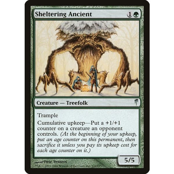 Magic: The Gathering Sheltering Ancient (121) Lightly Played Foil