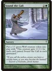Magic: The Gathering Sound the Call (123) Moderately Played Foil
