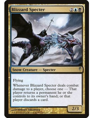 Magic: The Gathering Blizzard Specter (126) Damaged