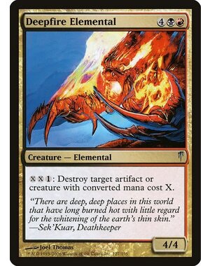 Magic: The Gathering Deepfire Elemental (127) Heavily Played