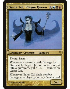 Magic: The Gathering Garza Zol, Plague Queen (129) Heavily Played