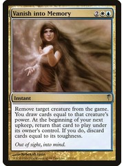 Magic: The Gathering Vanish into Memory (133) Damaged