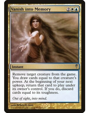 Magic: The Gathering Vanish into Memory (133) Damaged