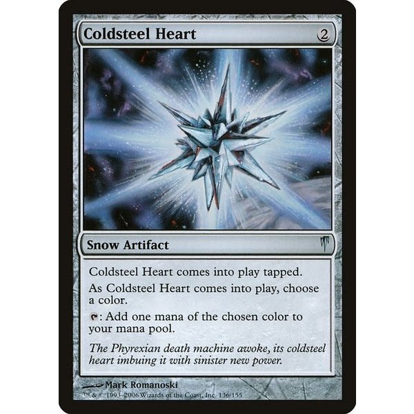 Magic: The Gathering Coldsteel Heart (136) Lightly Played Foil