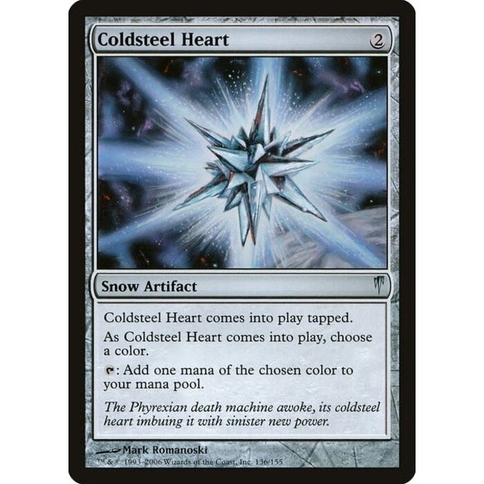 Magic: The Gathering Coldsteel Heart (136) Lightly Played Foil