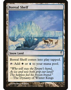 Magic: The Gathering Boreal Shelf (144) Damaged