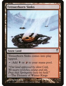 Magic: The Gathering Tresserhorn Sinks (150) Heavily Played