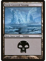 Magic: The Gathering Snow-Covered Swamp (153) Lightly Played