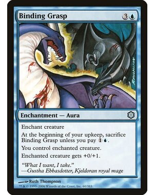 Magic: The Gathering Binding Grasp (060) Damaged