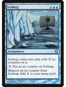 Magic: The Gathering Iceberg (073) Damaged