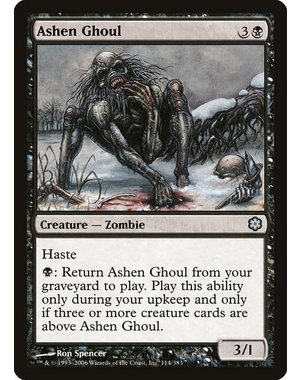 Magic: The Gathering Ashen Ghoul (114) Moderately Played
