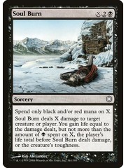 Magic: The Gathering Soul Burn (161) Moderately Played