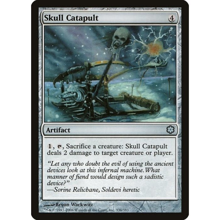 Magic: The Gathering Skull Catapult (336) Moderately Played